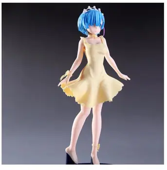 

PVC Material Life in the world outside the Rem dress transparent action figure collection model doll toy cute Rem 23 cm