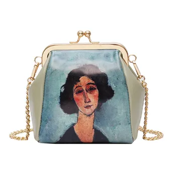 

Bags For Women 2019 Fashion Small Messenger Bag For Girls Wild Retro Slant Single Shoulder Bag Purse K516