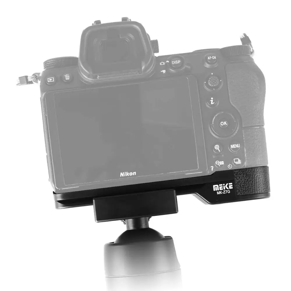 Meike MK-Z7G для Nikon Z6 Z7 алюминиевый сплав рукоятка Quick Release Plate L кронштейн