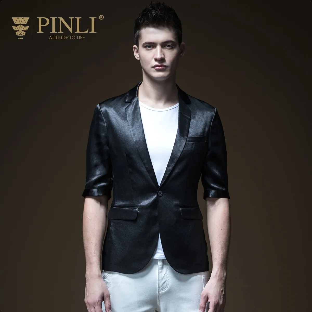 2018 Blaser Masculino мужской блейзер Pinli Весна хит новинка декорированный боди костюм для