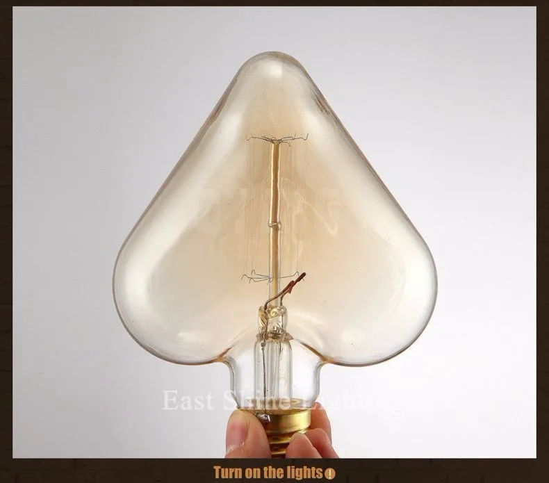 Подвесной светильник в стиле ретро E27 Рождественские огни в помещении Винтаж звезда Форма Эдисон нить накаливания лампа декоративная лампа накаливания для дома