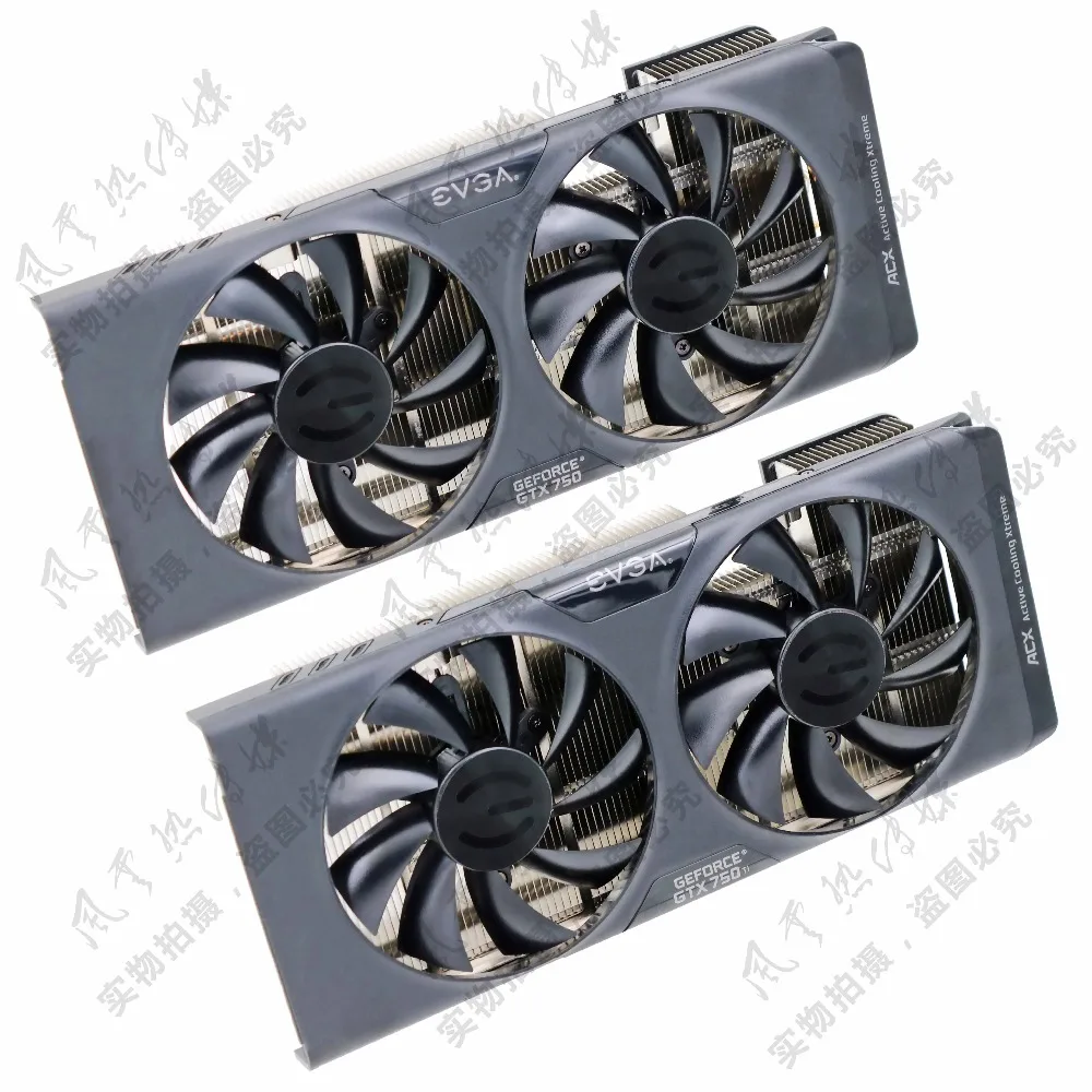 Новая Оригинальная графическая карта для EVGA GTX750 GTX750Ti ACX шаг радиатора 43x43 мм |