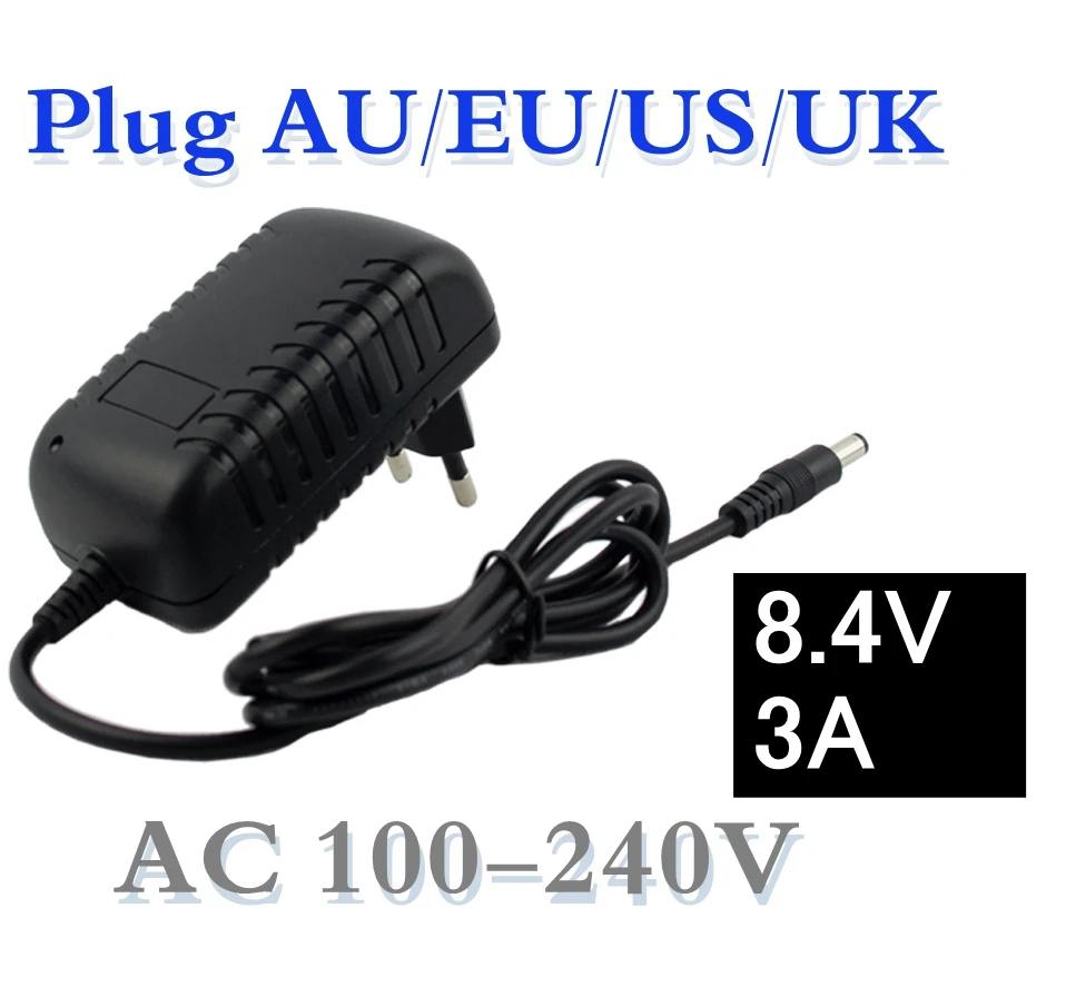 8 4V 3A 5 5 2 1mm AC