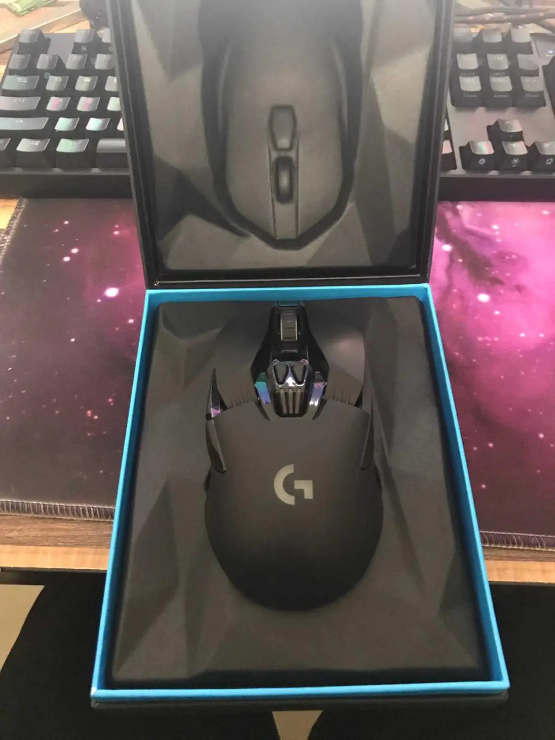 Б/у Беспроводная игровая мышь logitech G903 12000 dpi RGB весовой профессиональный выбор плеера