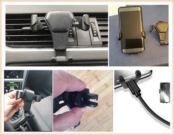 

Car shape horizontal air outlet smart phone navigation bracket for Volkswagen vw Tuhuan 1.4T Touareg2 New Beetle Passat B6