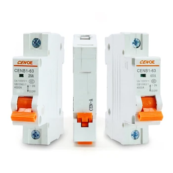 

new good quality reputation 1P DC 1000V solar breaker dc circuit breaker mcb 10A 20A 16A 25A 32A 40A 50A 63A for Solar energy PV