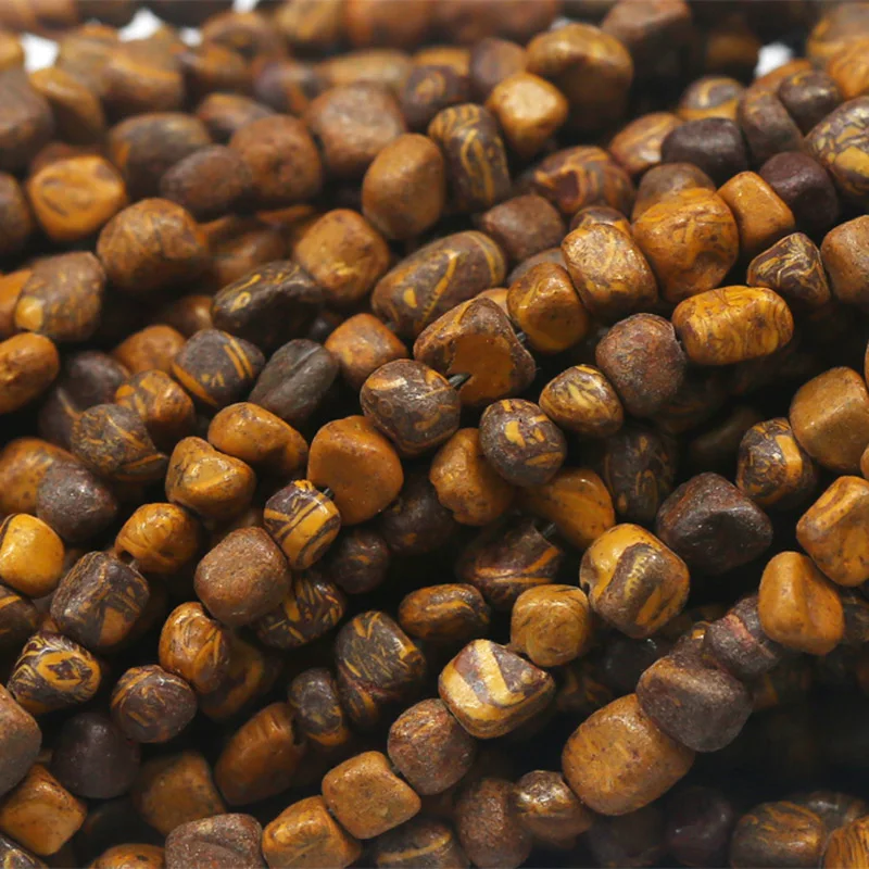 

Discount Wholesale Natural Genuine Yellow Elephant Skin Jasper Nugget Loose Beads Free Form Beads 3-12mm Fit Jewelry 15" 03932