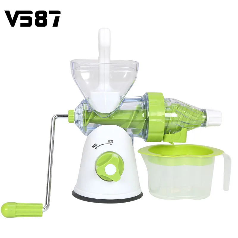 400ml Manual Fruits Vegetables Juicer Reamer Squeezer Food Processor