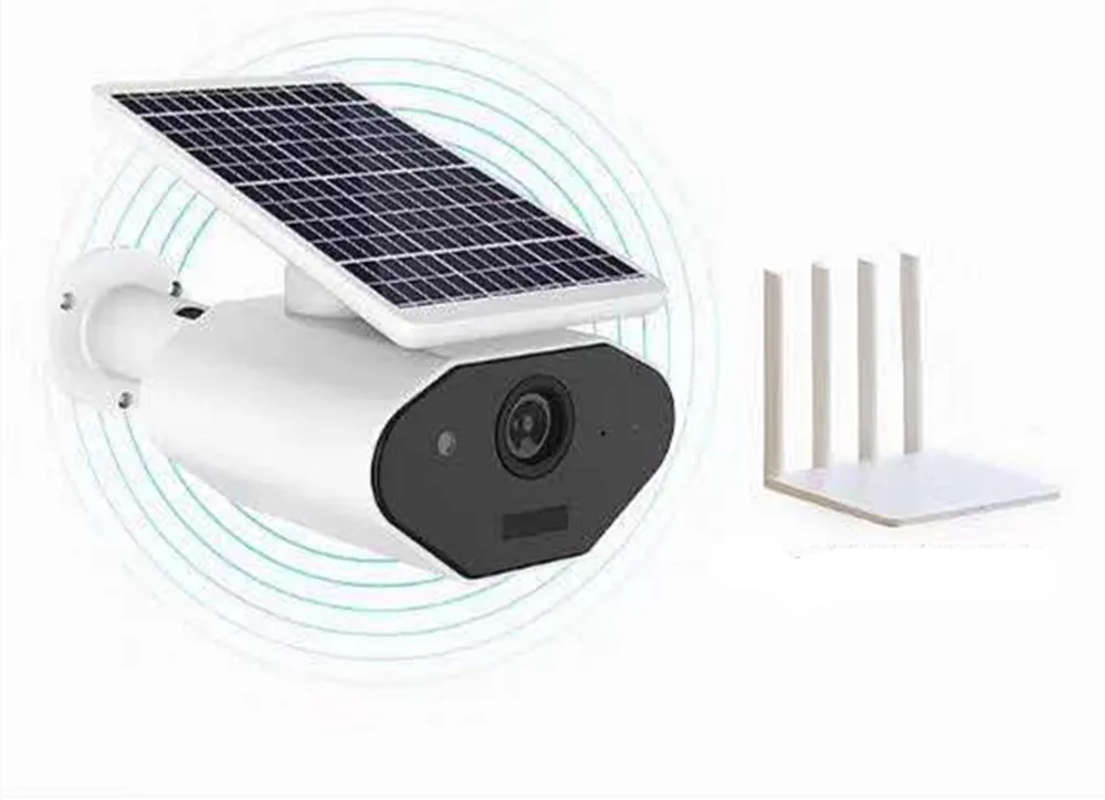2 МП 1080P беспроводная Wi Fi Солнечная IP камера наружная водонепроницаемая|Камеры