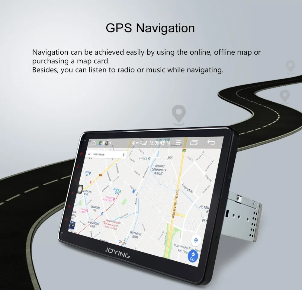 Discount JOYING 10.1 inch IPS 1280*720 Screen universal car radio GPS tape recoder support 4G& Fast Boot DSP for VW/Volkswage/Seat/Skoda 16