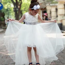 Пышное Платье для первого причастия, милое бальное платье, летнее Пышное Платье для девочек, свадебное платье