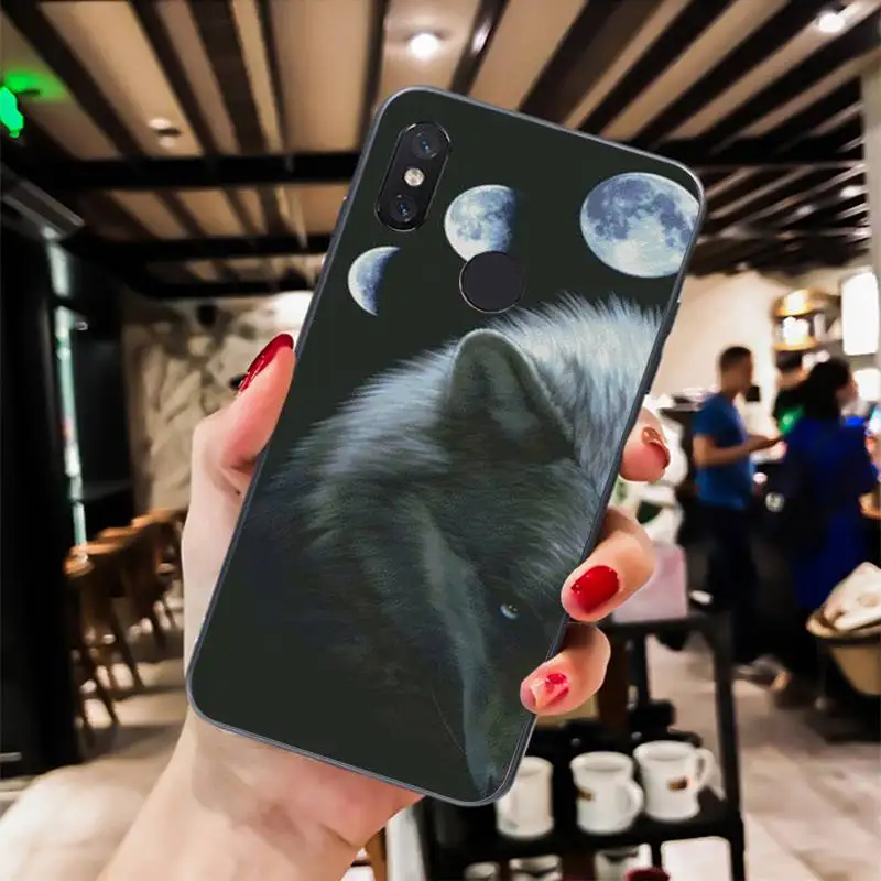 angry Animal wolf Face Pattern
