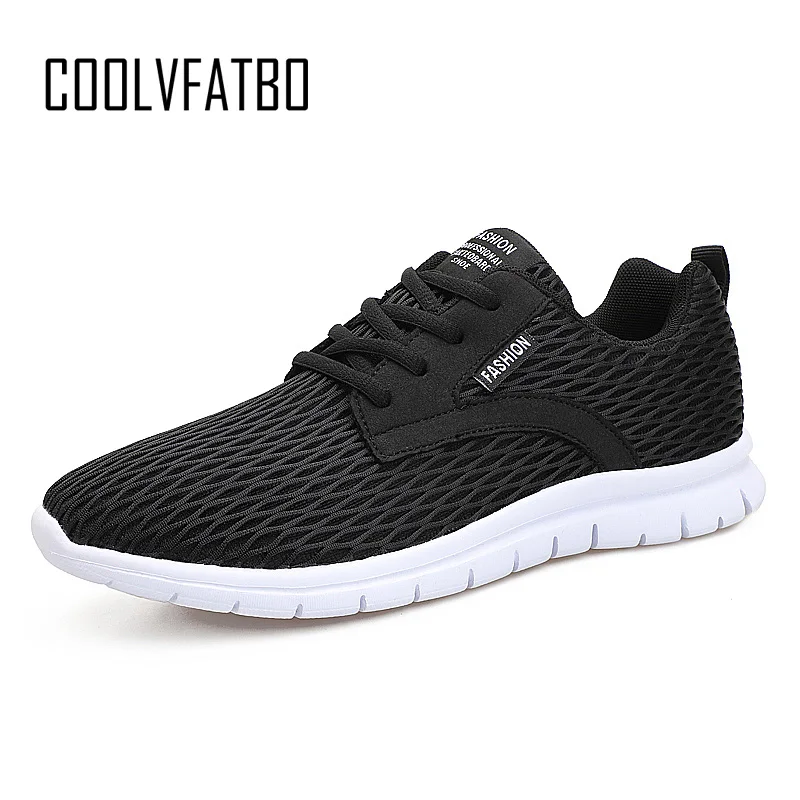 Léger Casual De New Plus Hommes Taille Coolvfatbo Maillage 47 38 Grand Eur Respirant Super Noir Summer Chaussures Marche Complet YAwx1