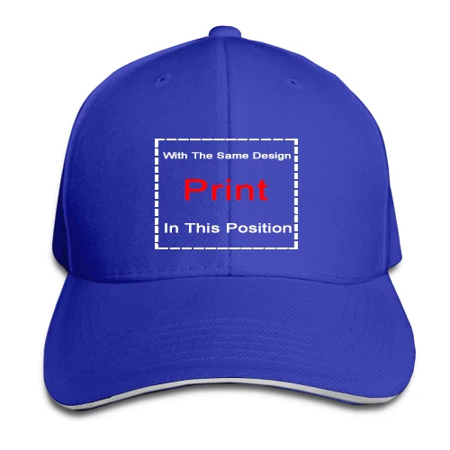 Hip Hop Topi Baseball Cetak Pria Topi 