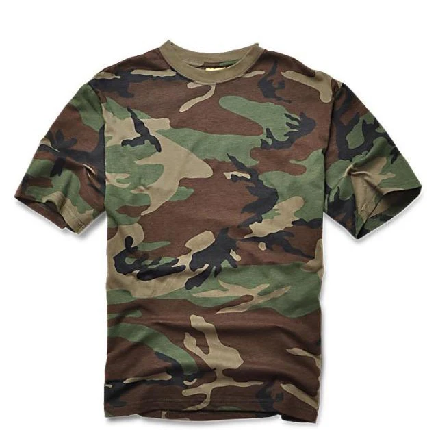 Summer Hunting Camouflage T-shirt Men Breathable Army Tactical Combat T Shirt Military Sport Camo Outdoor Multicam Tees sport t shirt