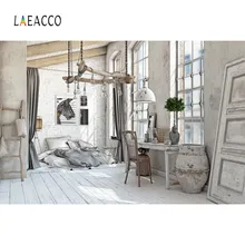 Laeacco gri eski kırsal ev mobilya ev dekor bebek Pet portre iç fotoğraf arka planında fotoğraf arka fonu fotoğraf stüdyosu için