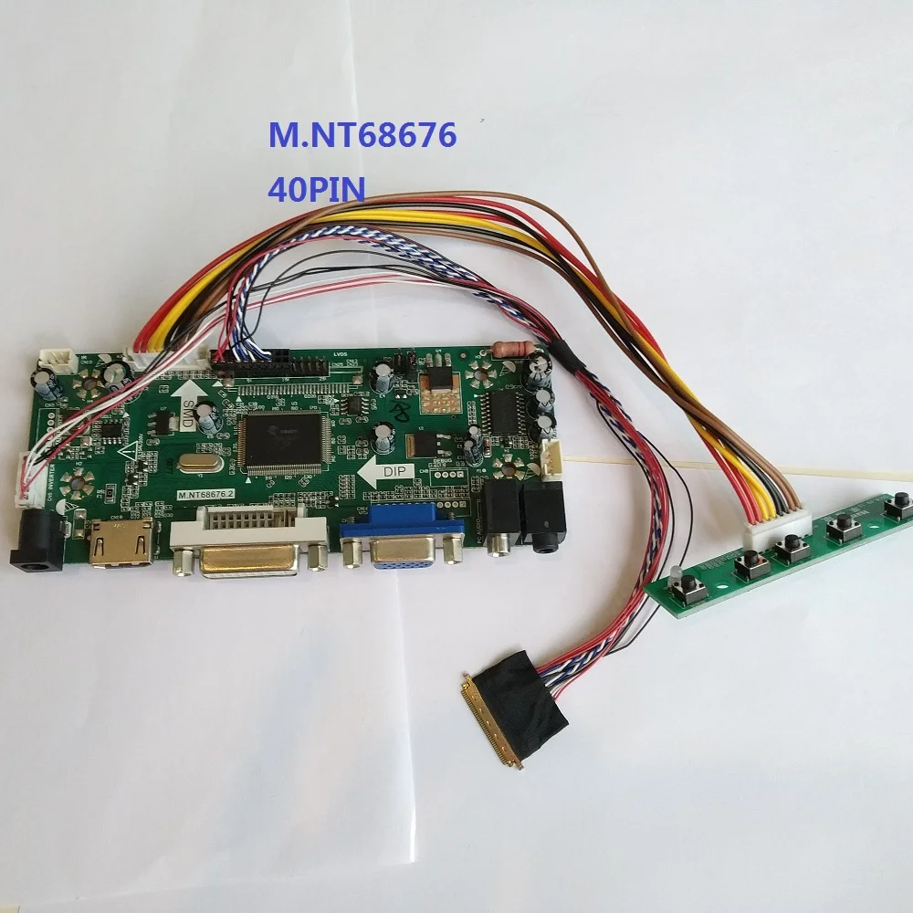  Kit For HB140WX1-101 Controller board VGA HDMI DIY 2019 Driver 1366X768 BOE Display 14