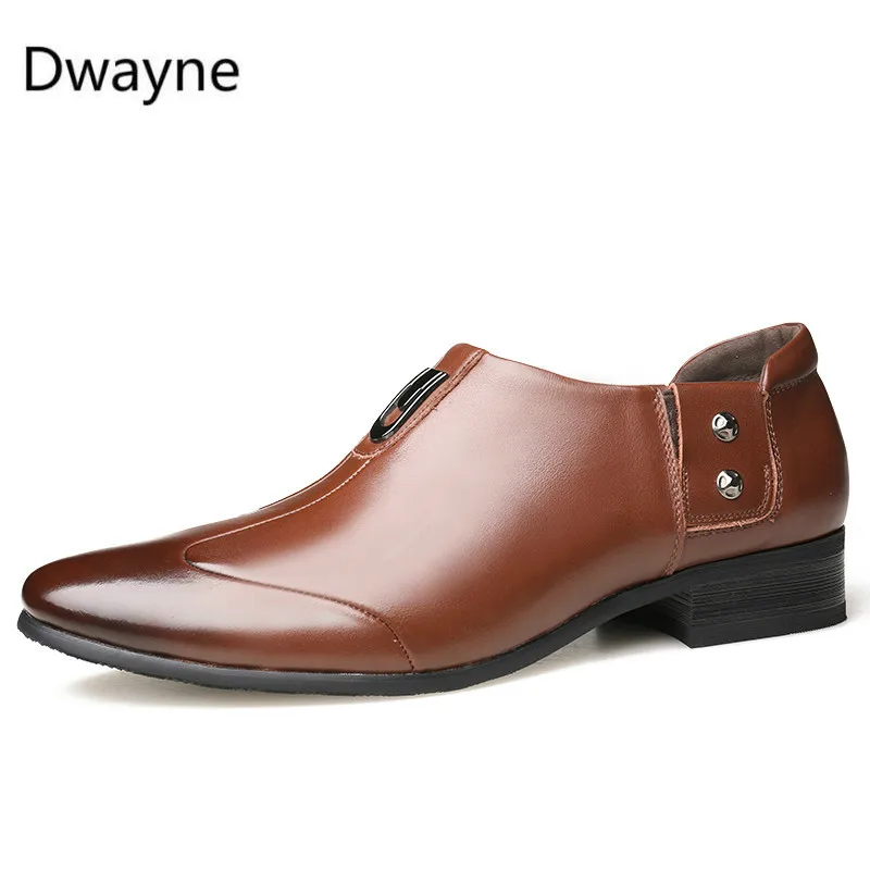 Dwayne/Элегантные Мужские модельные туфли в британском стиле с острым носком; Повседневные Вечерние Туфли-оксфорды без застежки с боковой пряжкой; Мужская официальная обувь с низким вырезом на щиколотке