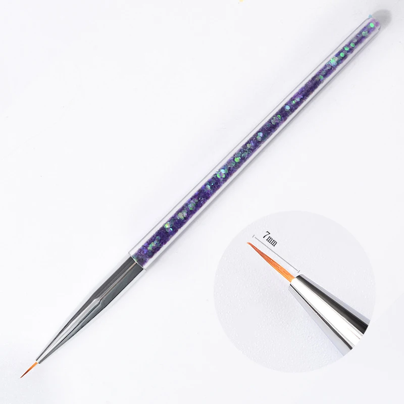 3 шт. ручка для дизайна ногтей со стразами и блестками ручка для ногтей кисточки для гравировки ручка УФ гелевое Украшение Инструменты для маникюра