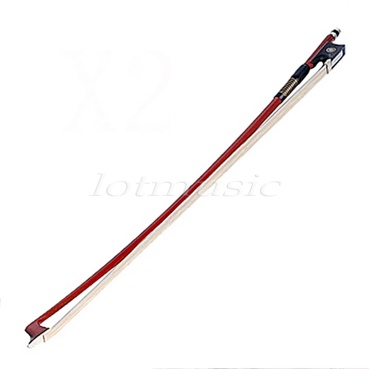 New 2 pcs Brazilwood Stick 1/4 Size Violin Bow Octagonal Frog | Спорт и развлечения