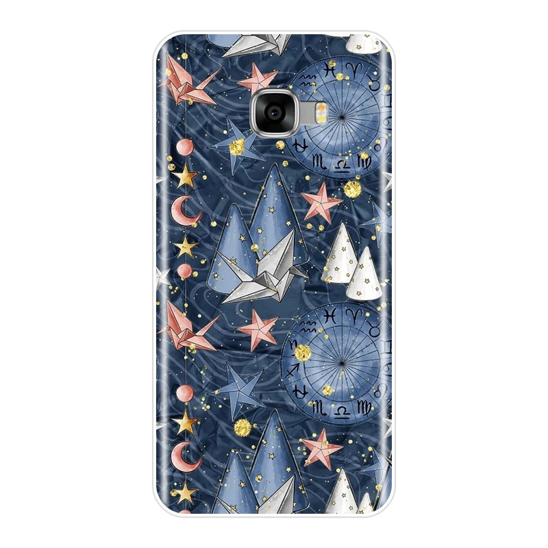 ТПУ задняя крышка для samsung Galaxy C5 C7 C8 мягкий силиконовый художественный Звездный космический созвездие чехол для телефона для samsung Galaxy C5 C7 C9 Pro