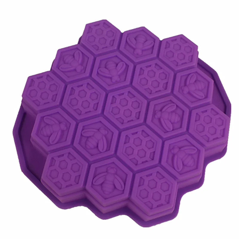 Honeycomb silicone cake mold10