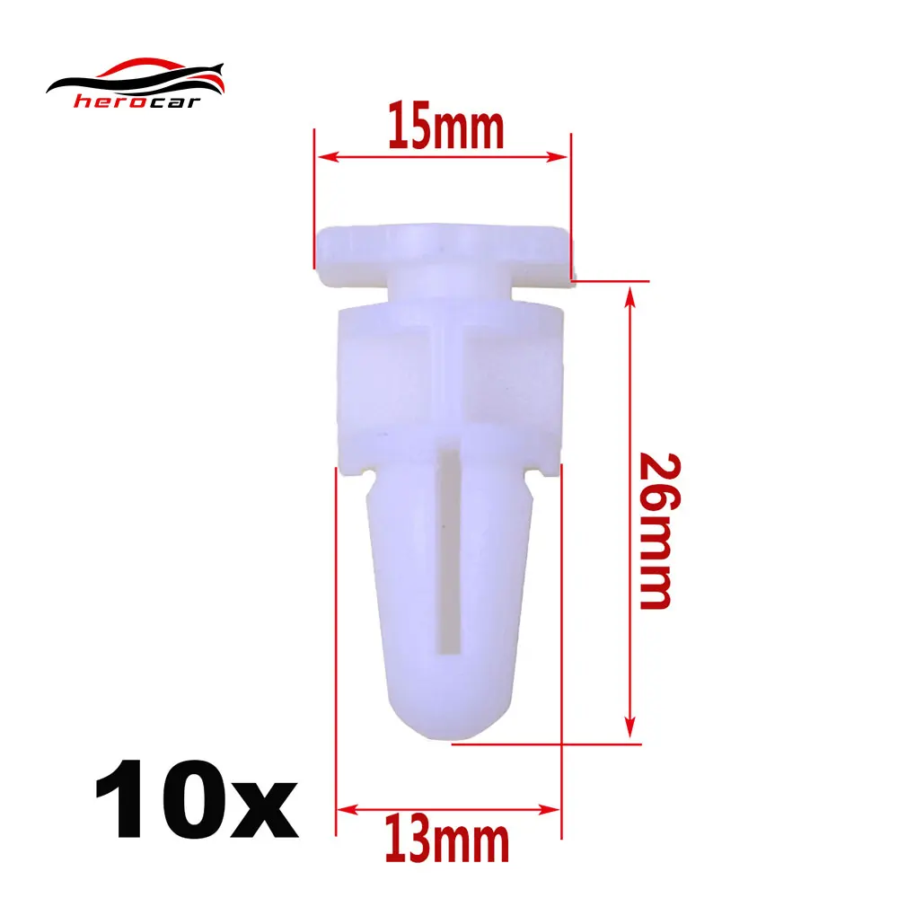 In Stock New 10x For BMW Door Sill Strip Clips Protective Trim Clip