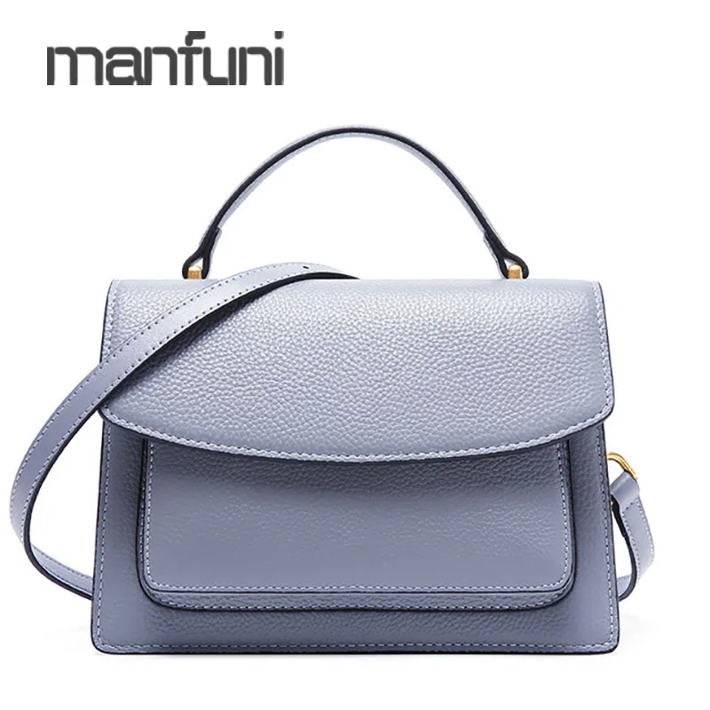 

Real Genuine Leather Handbag Women Hard Flap Hasp Ladies Hand Bags Fashion Shoulder Crossbody Bags for Women Malas De Senhora