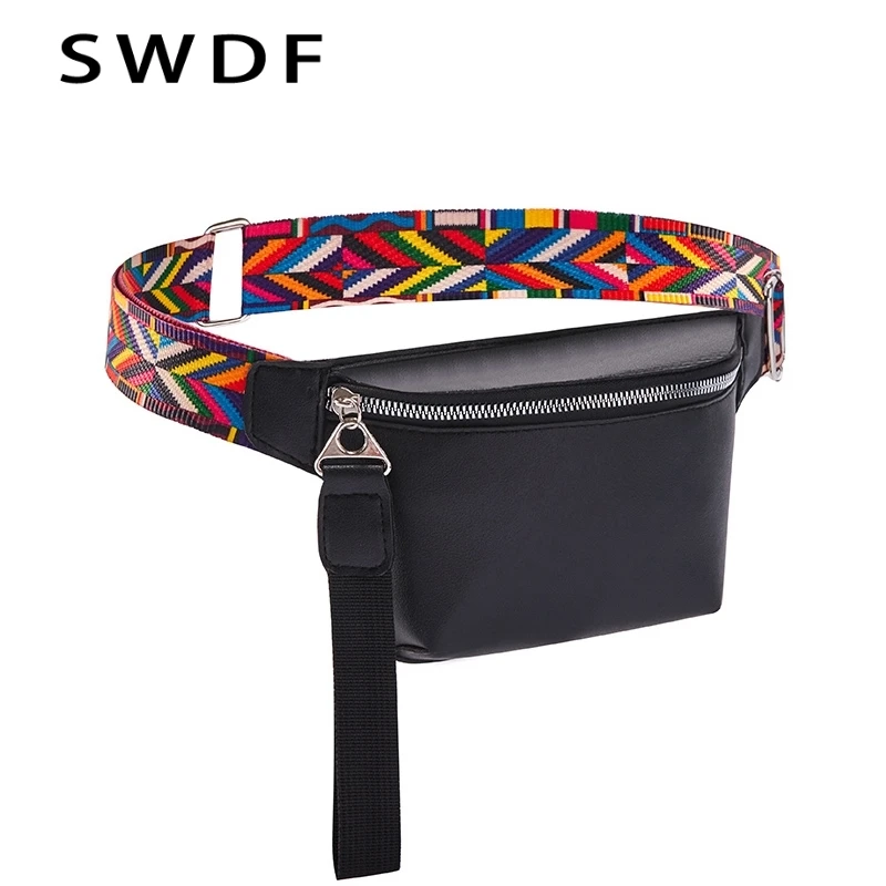 

New Waist Bag Luxury Designer Chest Waist Bag for Women PU Leather Belt Bag Crossbody for Women Purse Girl Shoulder Dropshipping