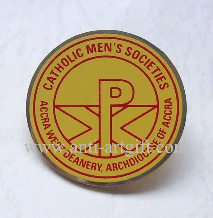 

Customized Silk printing lapel pin