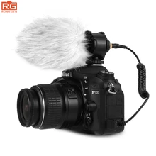 BOYA BY-PVM50 Профессиональный емкостный стерео микрофон для Canon Nikon Цифровая камера DV видеокамера DC с лобовым стеклом