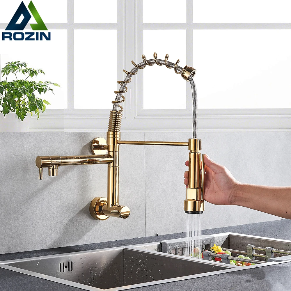 Смеситель для кухни с двойным носиком поворотом на 360 градусов|diverter shower valve|faucet