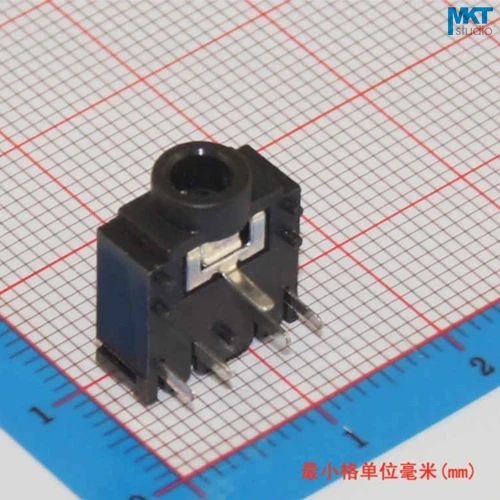

100pcs Through Hole 3.5mm Right Angle Female Audio Stereo Socket For Audio Phone Jack Plug