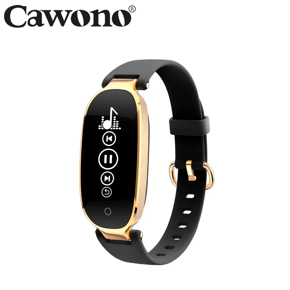 Cawono Bluetooth S3 Смарт браслет для девочек Для женщин Heart Rate Monitor часы женские туфли
