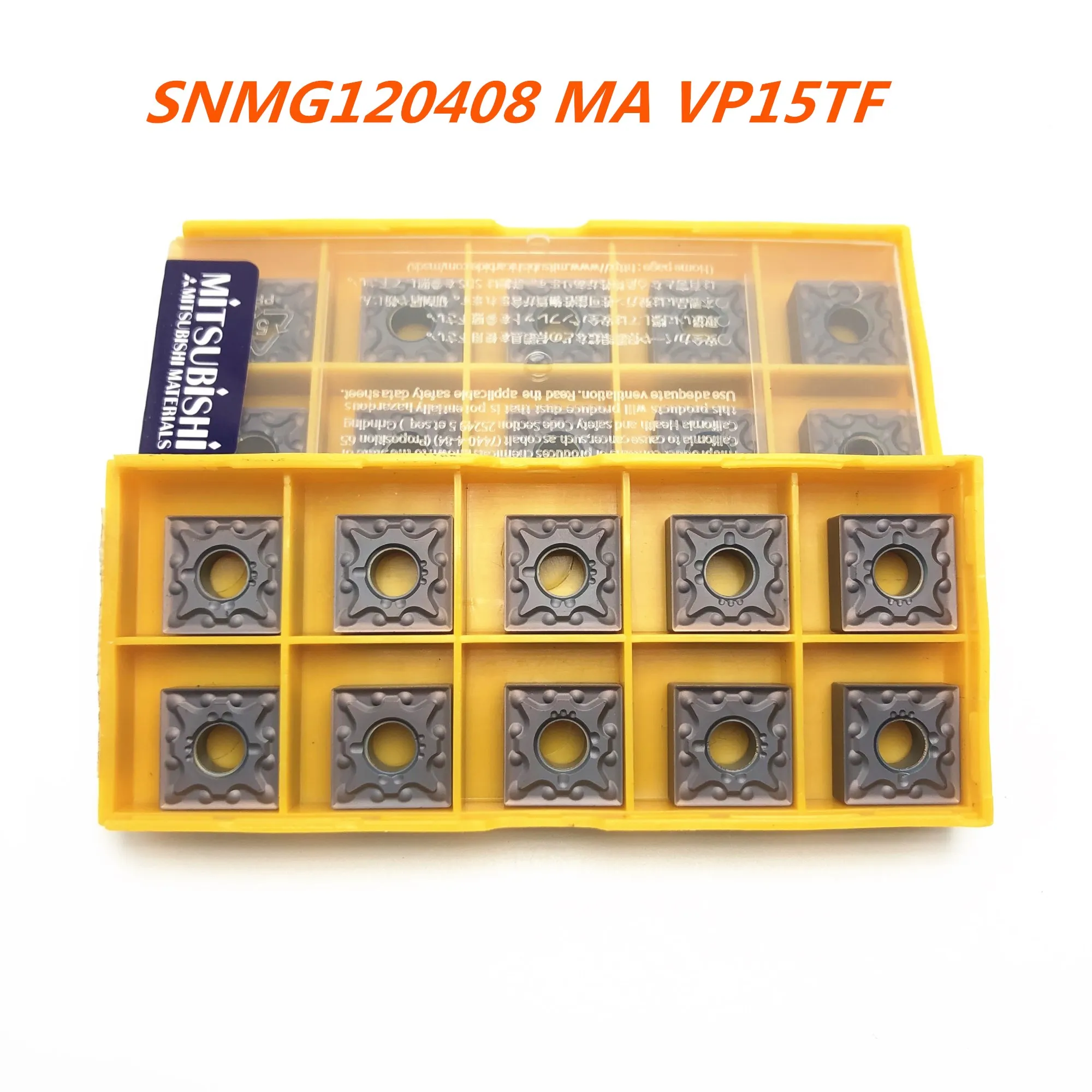

Carbide insert SNMG120408 MA VP15TF metal turning lathe tool SNMG120408 CNC machine parts milling cutter lathe tools