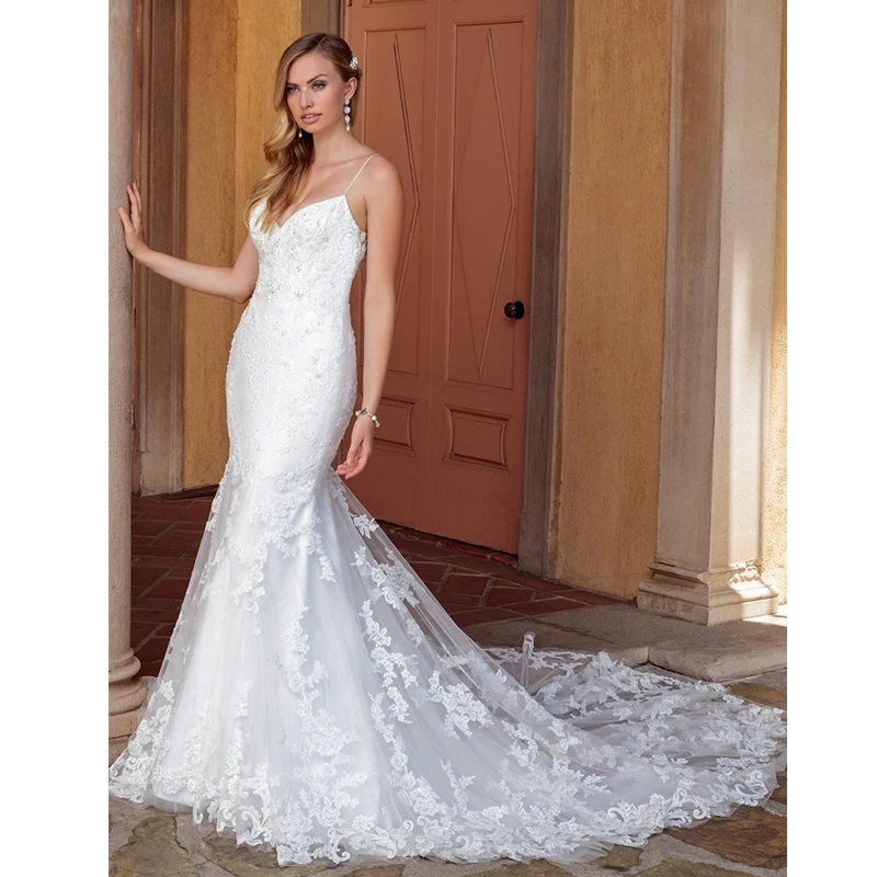 

Satin Bateau Neckline See-through Wedding Dress Bodice With Lace Appliques Cheap Price Bridal Dress Hot 2019 Wedding Gowns