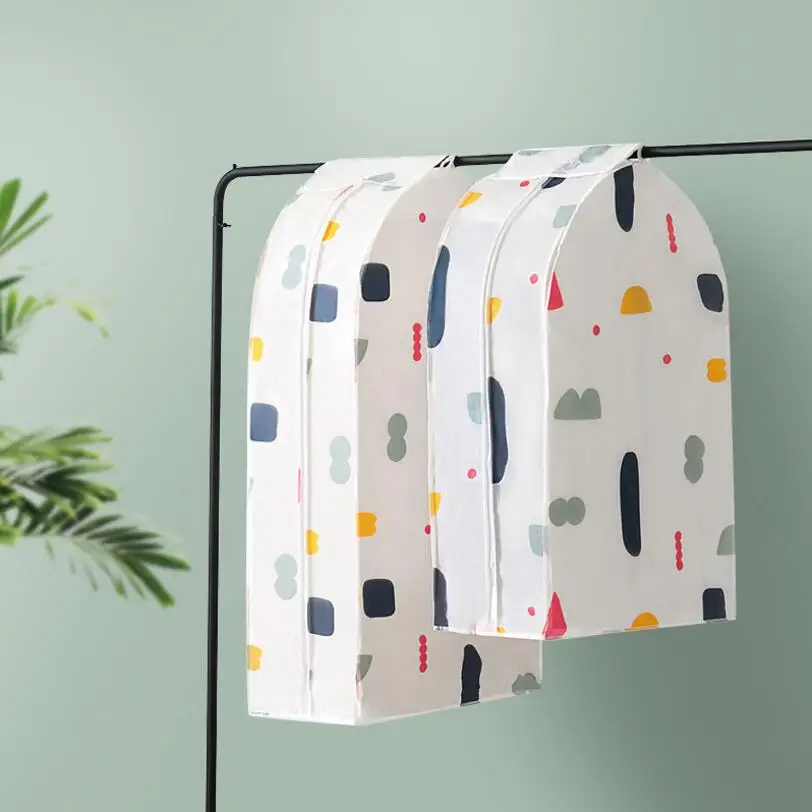 

Large-capacity Storage Bag Clothes Set Dust Cover Protective Cover Wardrobe Storage bag cloth hanging clothes jacket dustproof