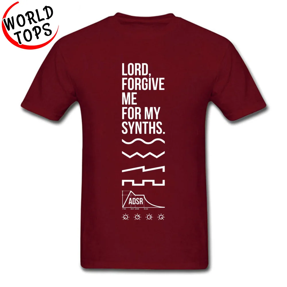 comfortable Graphic Short Sleeve Fitness Tight T-shirts Pure Cotton Crew Neck Youth Tops & Tees Casual T Shirt Thanksgiving Day Lord Forgive Me For My Synths 4675 maroon