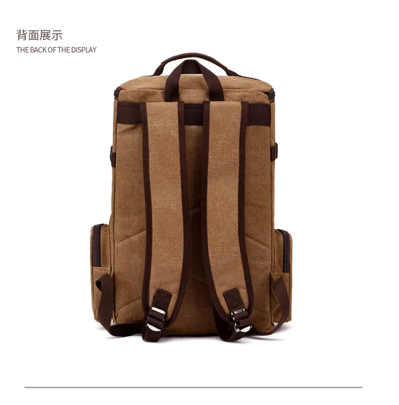 Брезентовый ранец для мужчин большой ёмкость Multi-function рюкзак для альпинизма и путешествий рюкзак для прогулок для мужчин сумка для ноутбука Рюкзаки