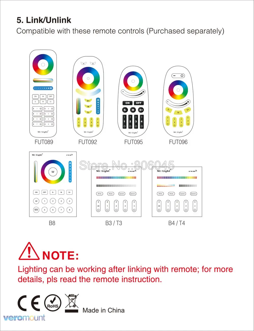 Milight, 6 Вт, 9 Вт, 12 Вт, 15 Вт, 18 Вт, 25 Вт RGB+ CCT светодиодный светильник потолочный локальный светильник AC110V 220V FUT060 061 062 063 064 065 066 068 069