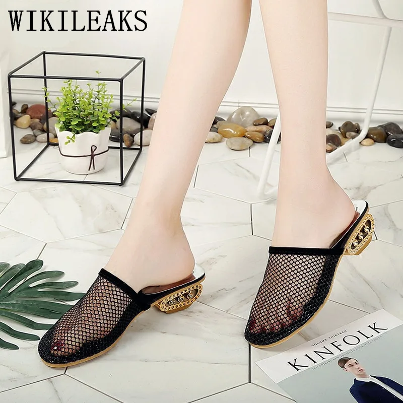 designer versio luxury brand mules women New fashion mules d'ete pour