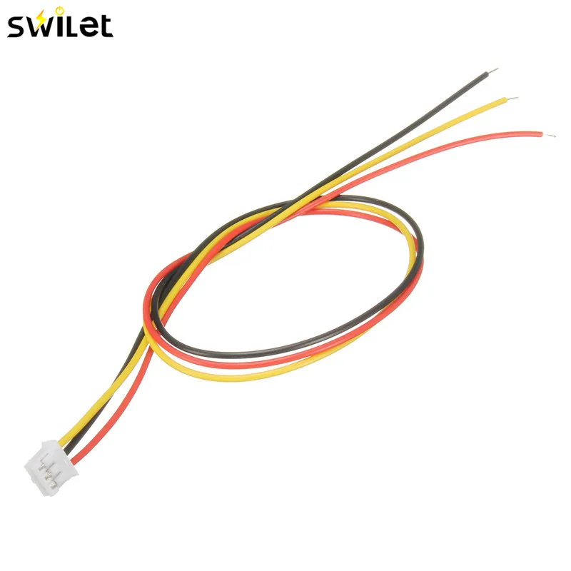 

SWILET 10pcs/lot 26AWG 2.0 PH 3 Pins 300mm Electrical Cable Mini Micro JST Connector Wires With Plug Lead Wire Cable
