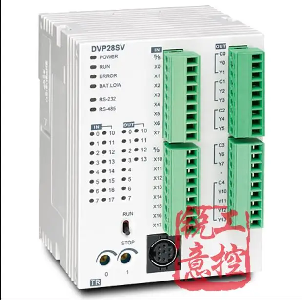 

Original DVP28SV11T2 DC24V PLC Programming controller 16DI 12DO transistor input