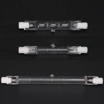 

R7S Halogen Linear Light Bulb 100W/150W/500W 78mm/118mm Double Ended AC 220-240V
