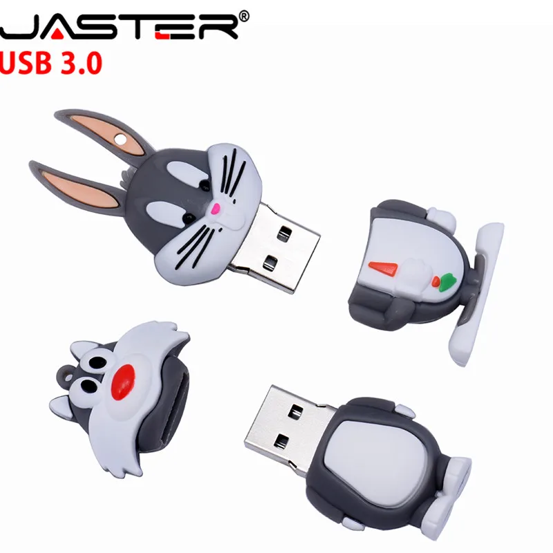 USB флеш накопитель JASTER 3 0 Looney Tunes 32 ГБ 16 64 4 Гб|USB флэш-накопители| |