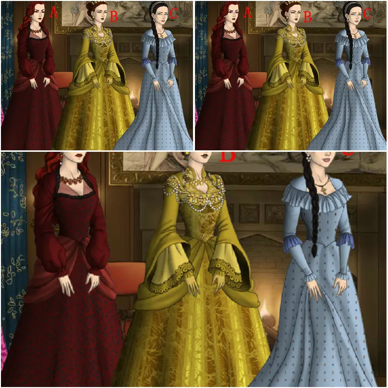 

Custom made SC-117 Victorian Gothic/Civil War Southern Belle Ball Gown Dress Halloween dresses Sz US 6-26 XS-6XL