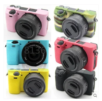 

Nice Soft Silicone Rubber Camera Video Bag For SONY A6300 Protective Body Cover Case Skin Camera Bag