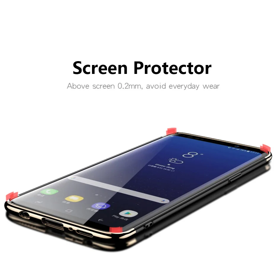 MOUSEMI Hard PC Cases For Samsung Galaxy S9 S8 S7 S6 Edge Plus Note 8 9 Ultra Thin Luxury Phone Bag Cases For Samsung S9 S8 Case (2)