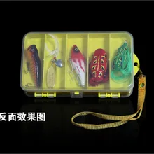 Минноу заманить Коробка Пластик рыбы приманки Крючки защиты двойной Слои желтый цвет 18 см x 10 см x 4.5 см