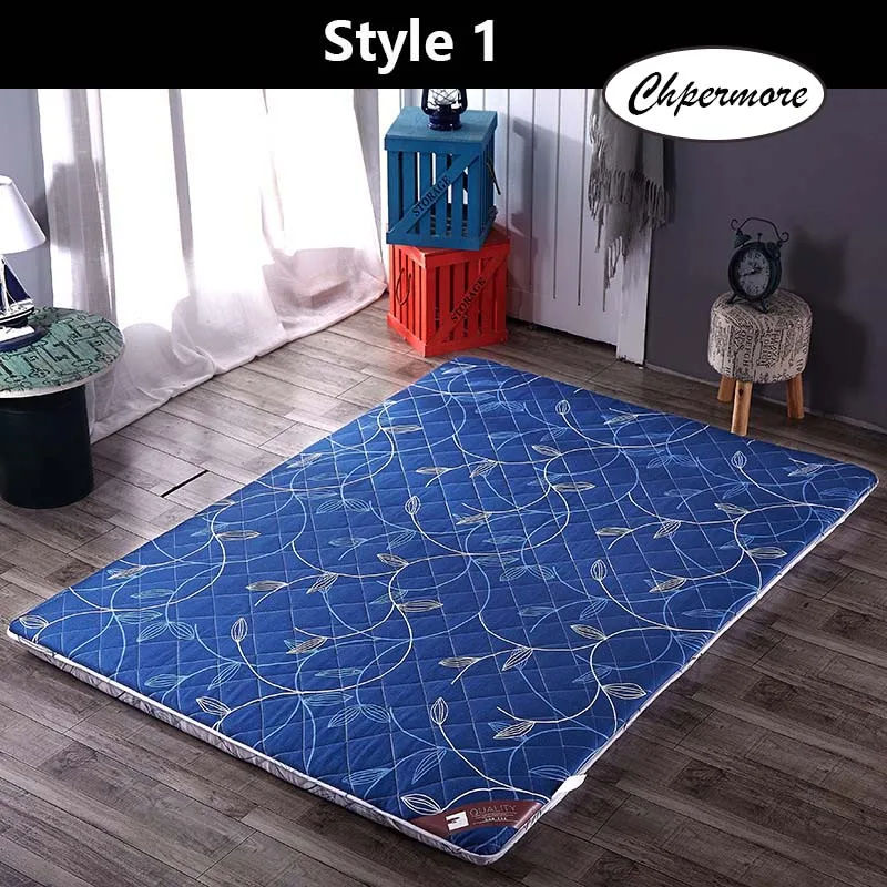 

Chpermore Sanding thickening print Mattress Foldable Tatami Single double Mattresses Bedspreads King Queen Twin Size